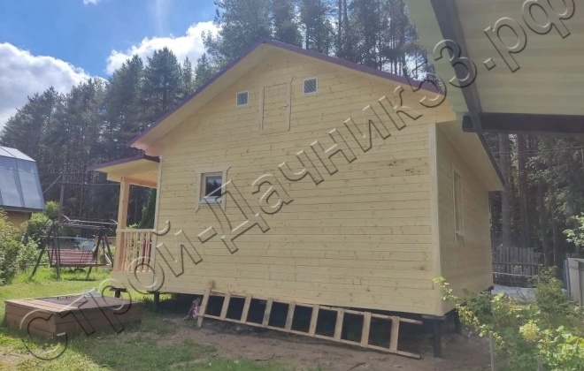 5 Каркасный дом Д-18, 8x67м, 56 М², Тверская область, Вышневолоцкий район, ст. Тверца (11)
